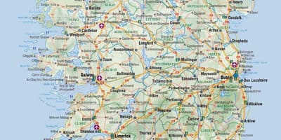 Карта блэкрок Ірландія