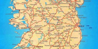 Карта ейрі округів