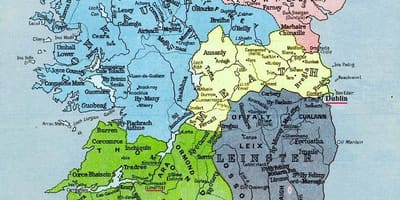 Карту мегалітичних Ірландія 